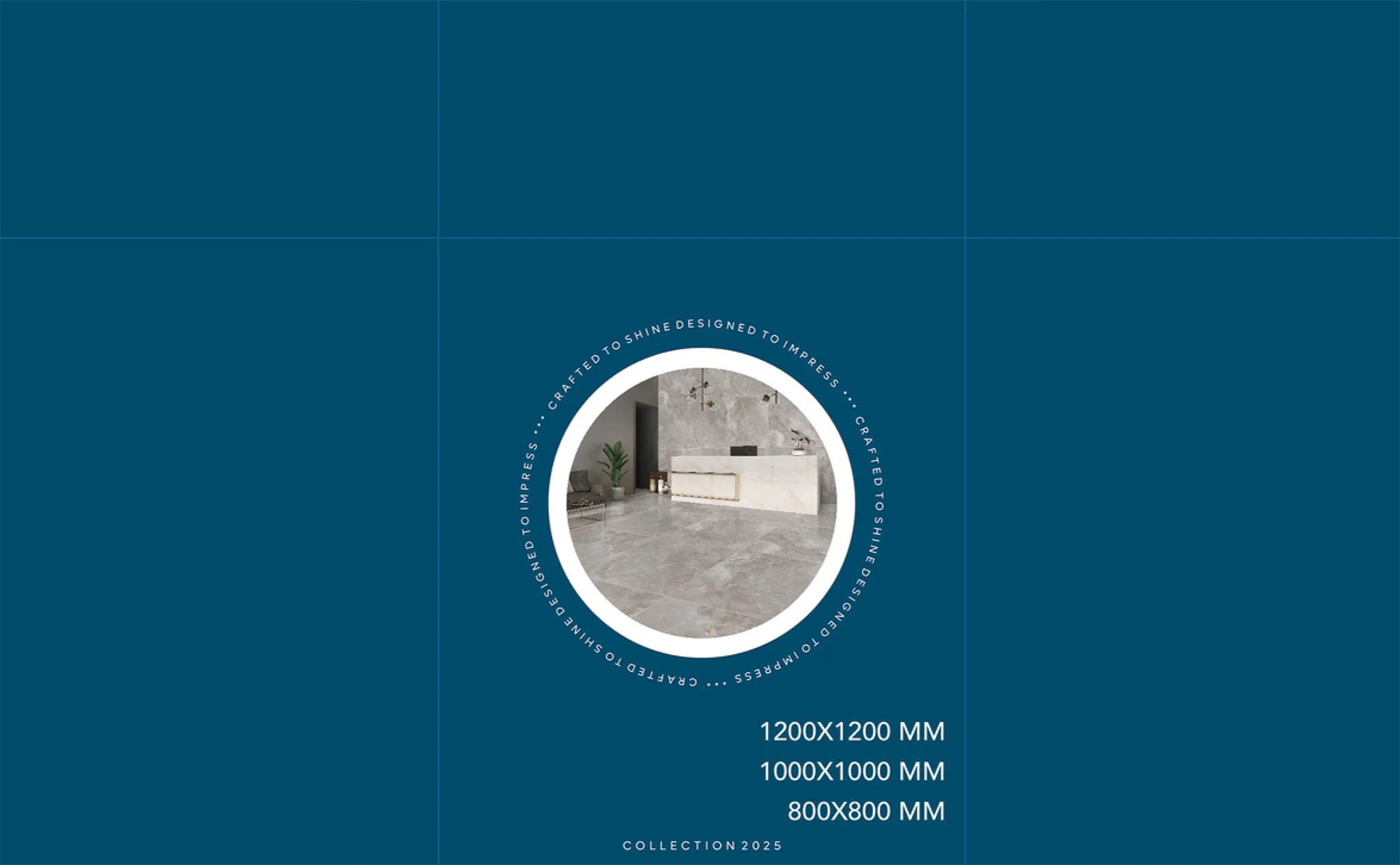 Premium 1000x1000mm glazed matte porcelain floor tiles for modern interiors